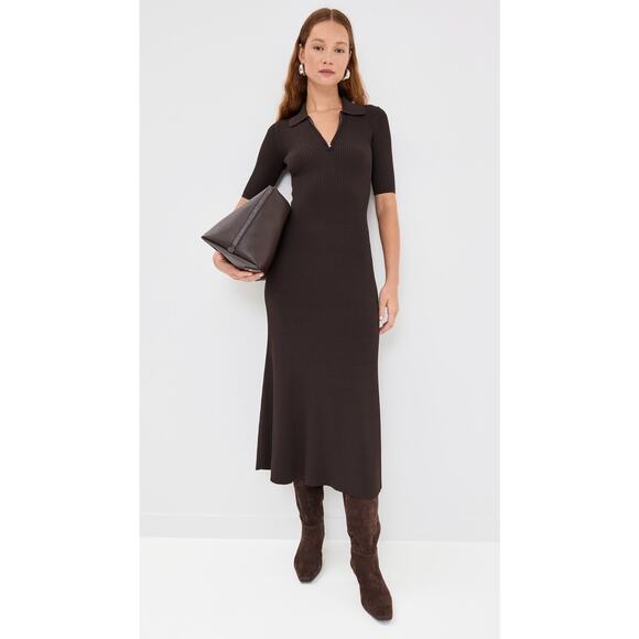 Staud Roland Dress Half Zip - S